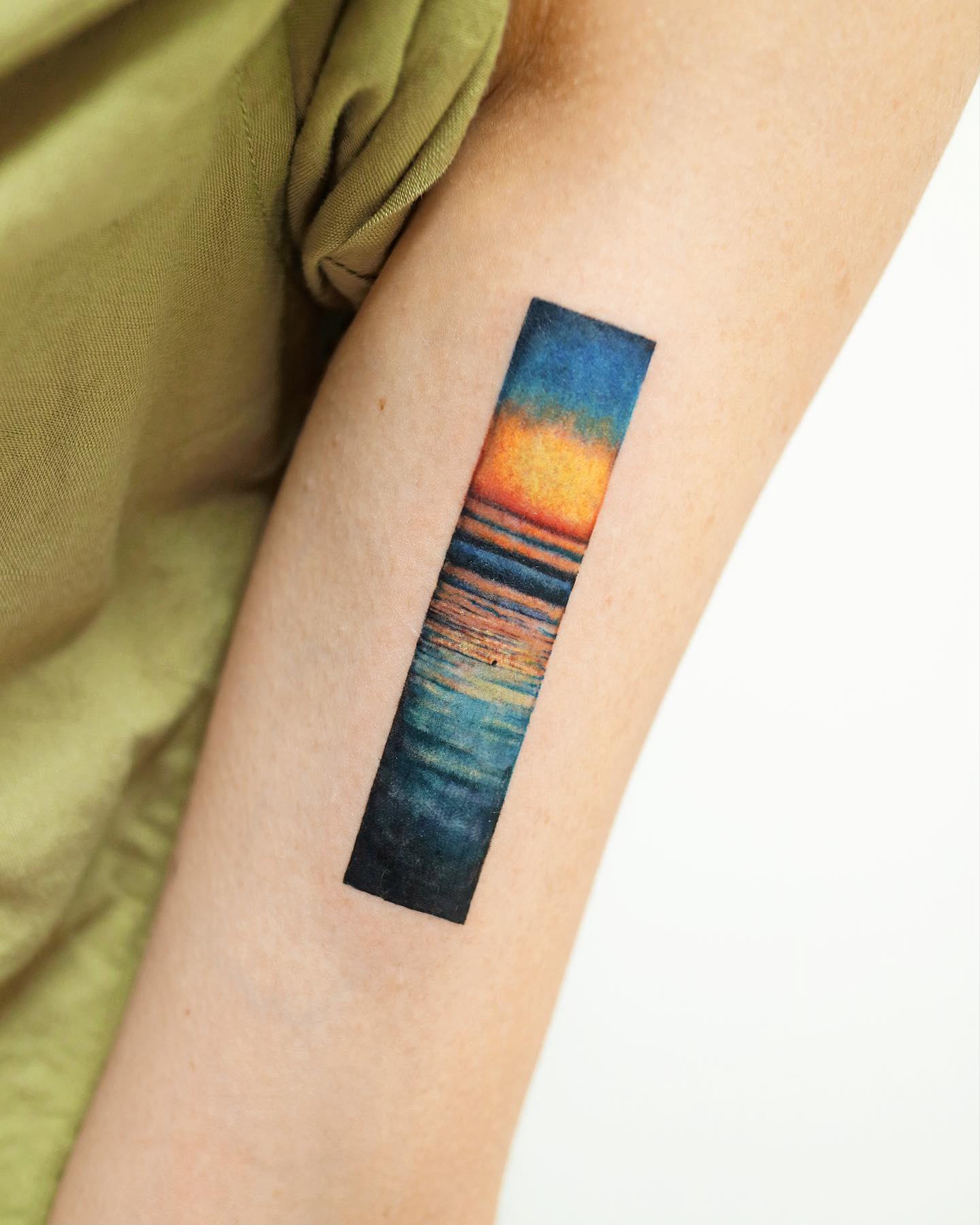 Ocean tattoo design by tattooist yun