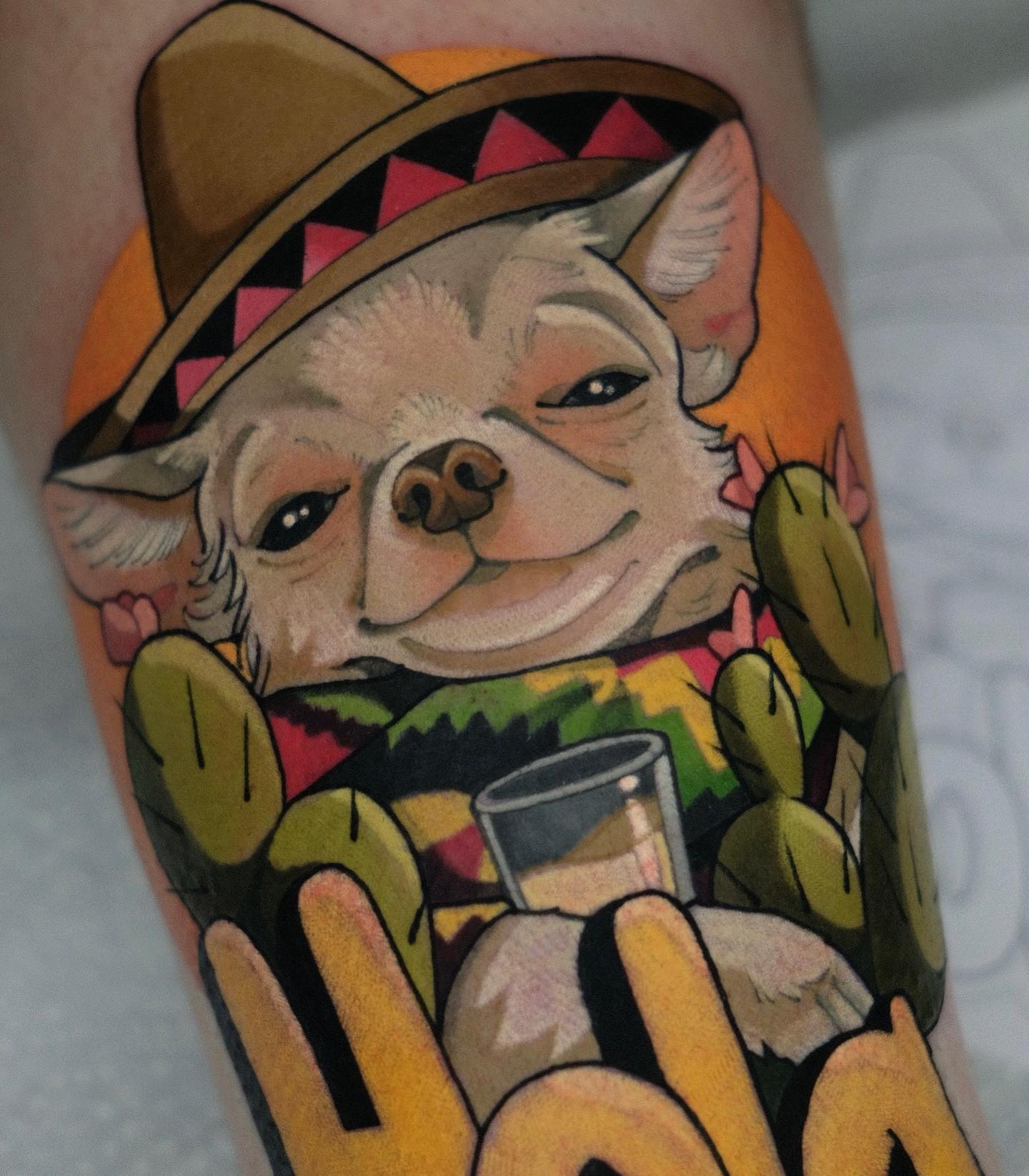 colorful tattoo ideas by diffuzer