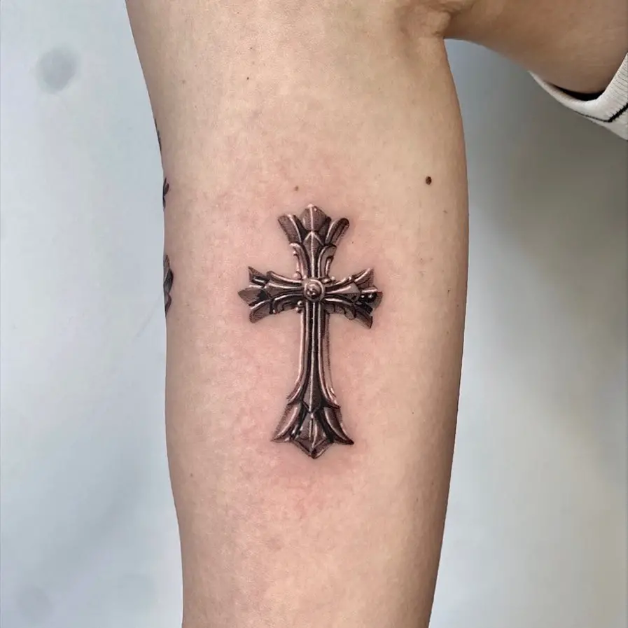 cross tattoos by yeontaan