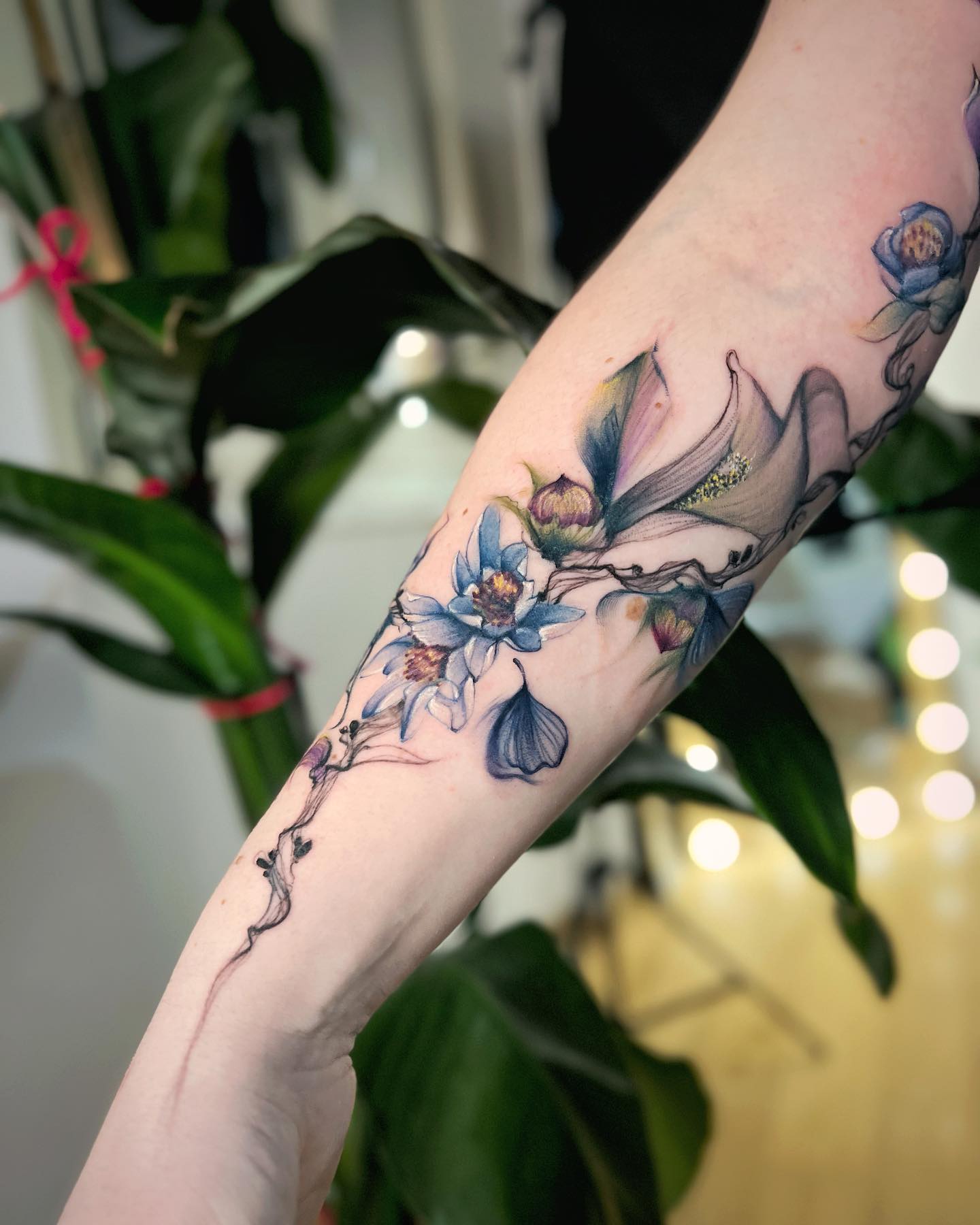watercolor design by ladysaratattoo