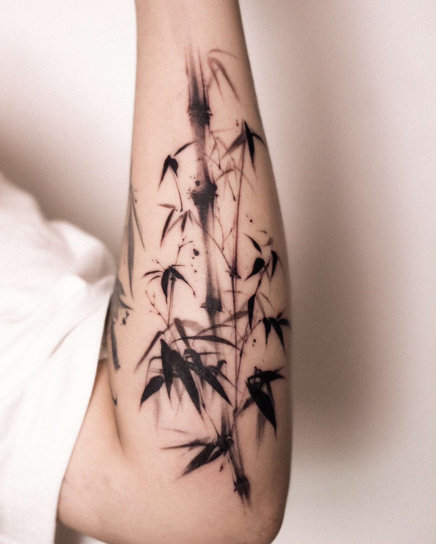 Bamboo tattoo esign by unknown.museum