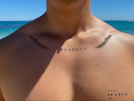 collarbone tattoos