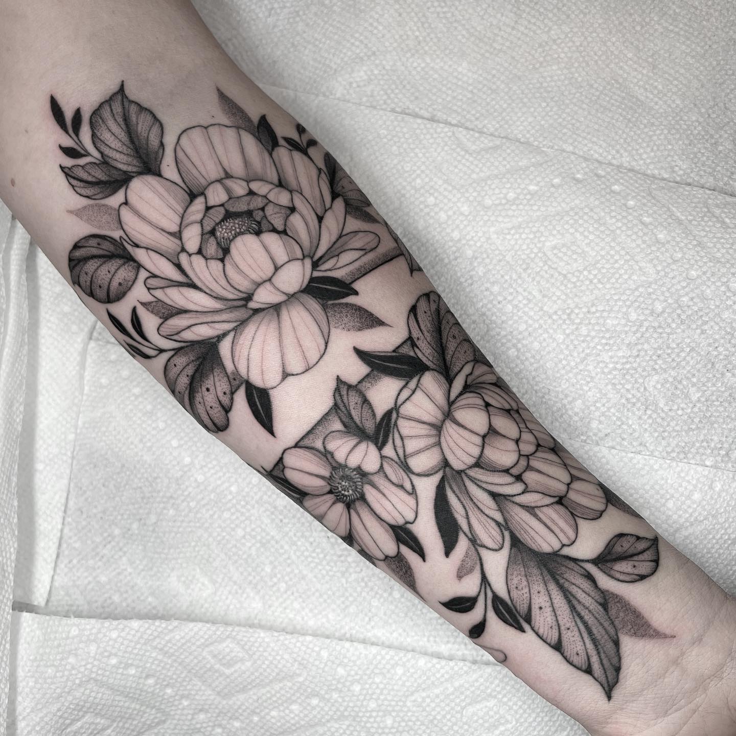 flower tattoos by