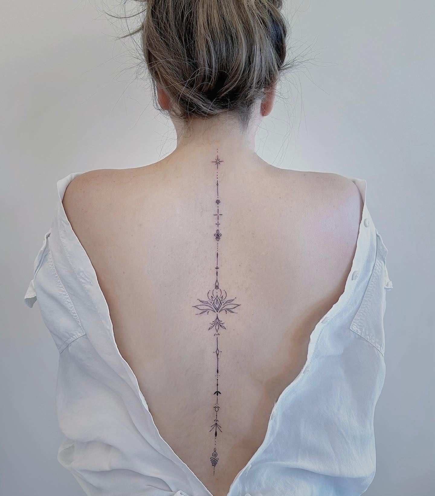 spine design ideas by tattooartist hua