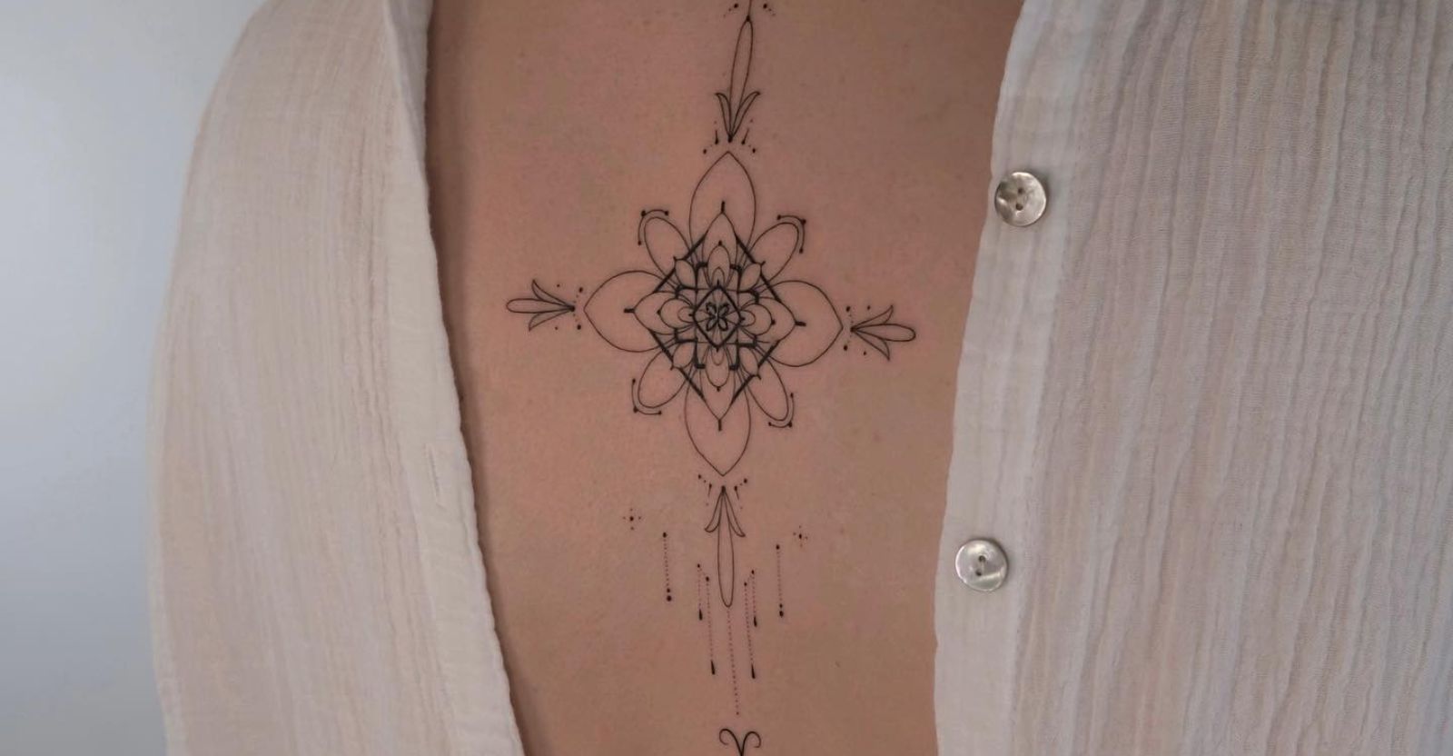 spine tattoo design for women