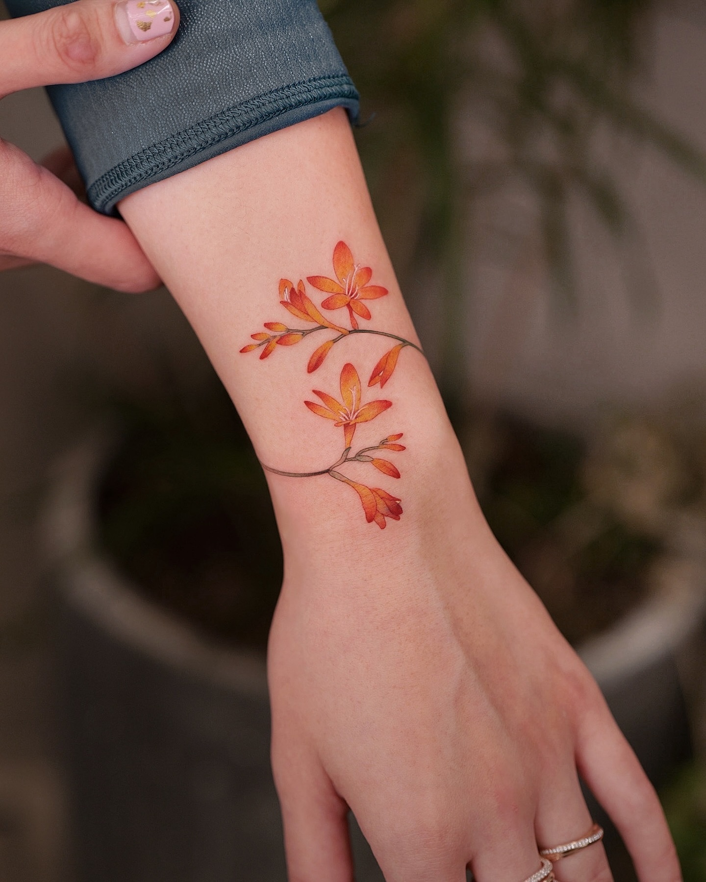 wrist tattoos by newtattoo studio