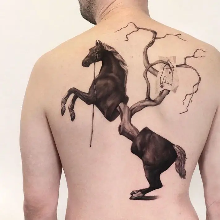 Back unique tattoo ideas by inklarify official