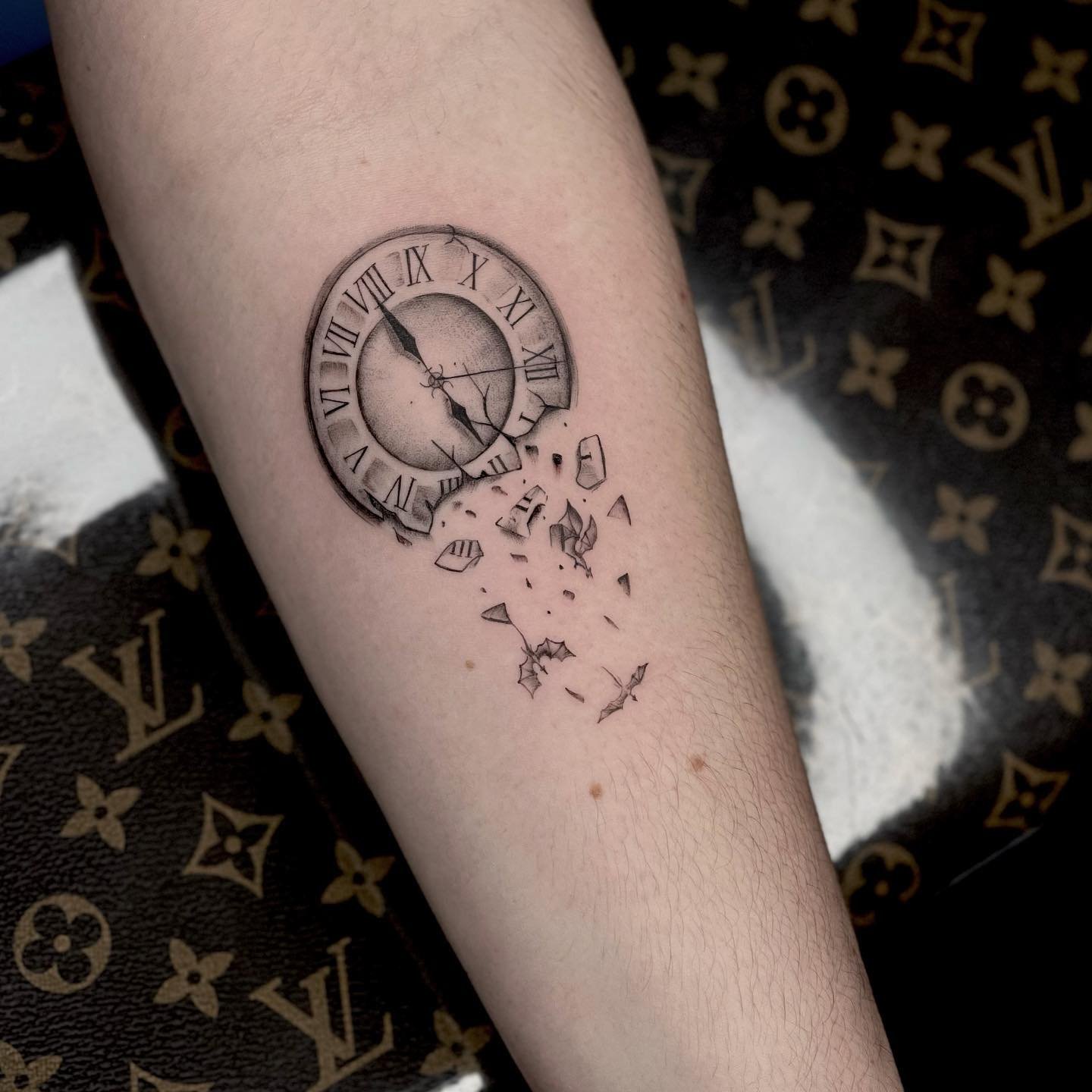 clock tattoo ideas by hiddenvibes tattoo