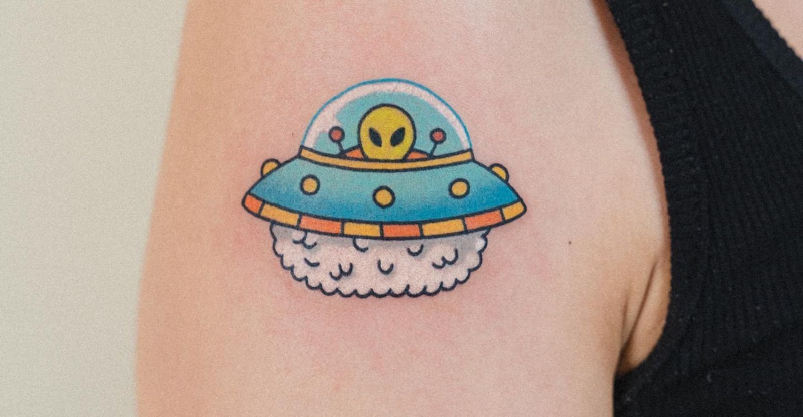 ufo tattoo design ideas