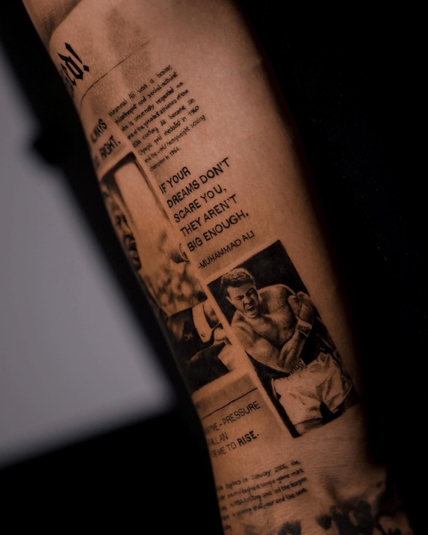 Newspaper tattoo ideas by valentina.tattoos