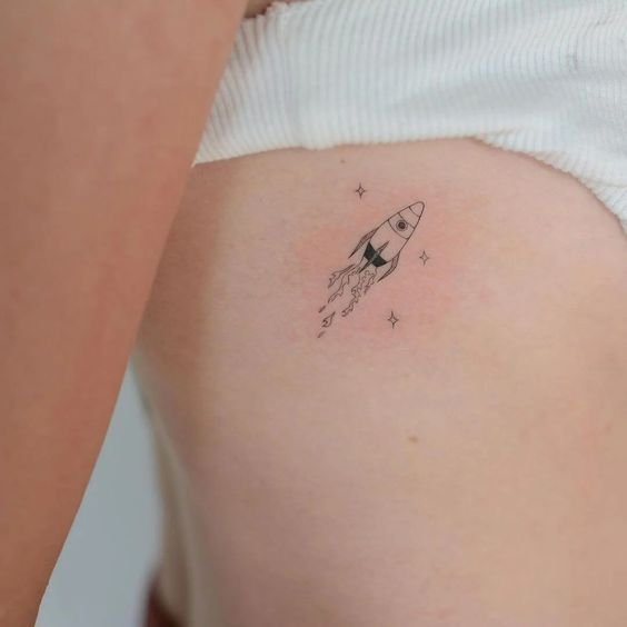 rocket tattoo ideas