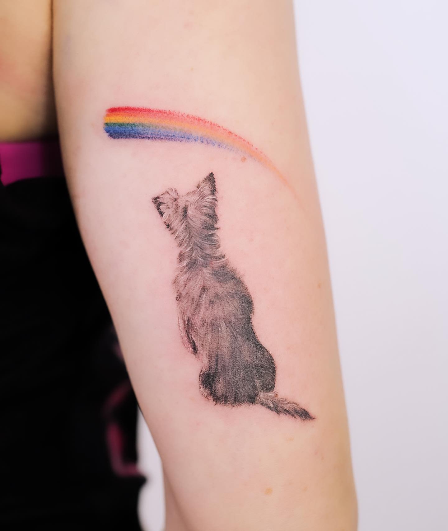 Rainbow tattoos for women by zon tattoo