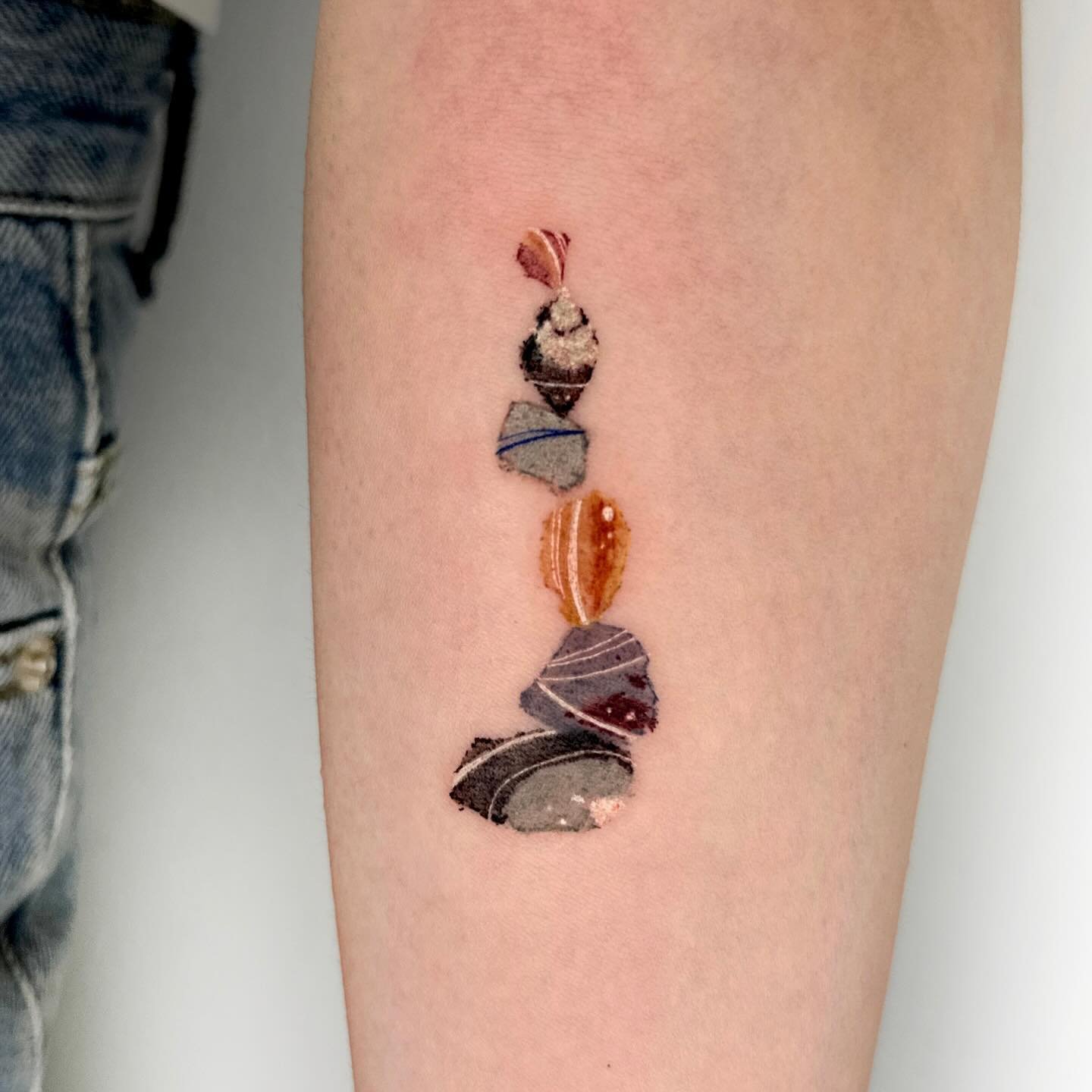 Stone tattoos for women by bada