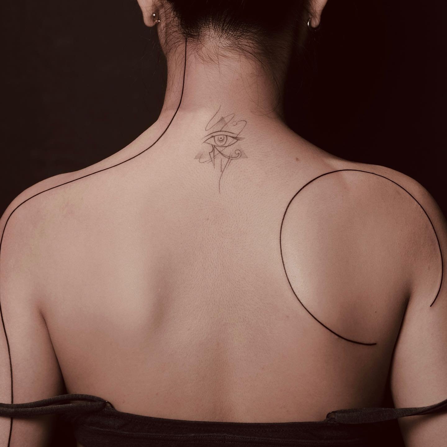 Simple tattoo designs with circle by garolll tattoo